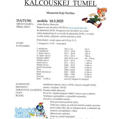 Propozice Benecko 18.5.25